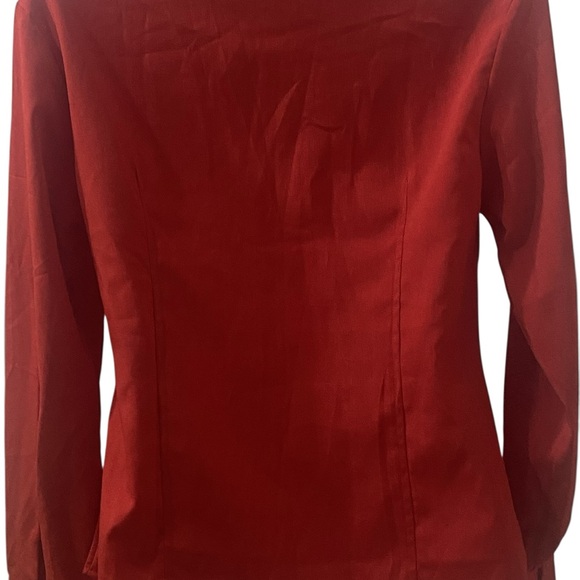 French Connection Scarlet Button Down Blouse - Picture 2 of 4